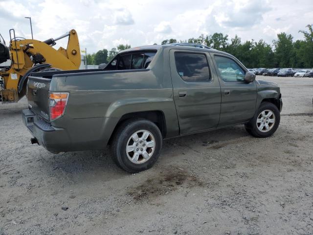 2HJYK16586H562766 - 2006 HONDA RIDGELINE RTL GREEN photo 3