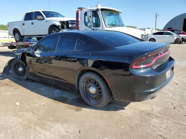 2C3CDXKT4JH319436 - 2018 DODGE CHARGER POLICE BLACK photo 2