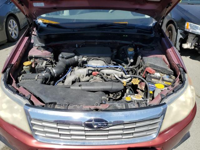 JF2SH6CC3AG721885 - 2010 SUBARU FORESTER 2.5X PREMIUM BURGUNDY photo 12