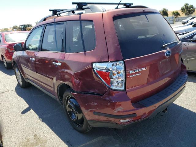 JF2SH6CC3AG721885 - 2010 SUBARU FORESTER 2.5X PREMIUM BURGUNDY photo 2