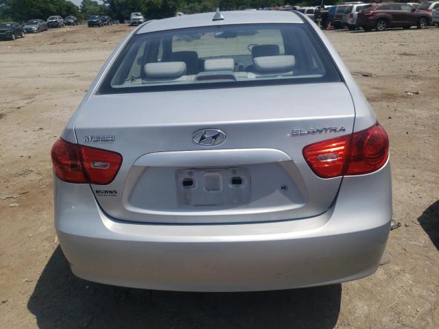 KMHDU46D59U806439 - 2009 HYUNDAI ELANTRA GLS SILVER photo 6