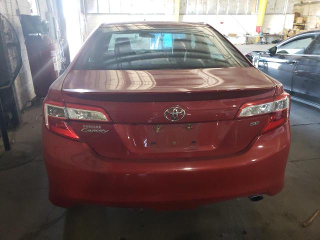 4T1BF1FK3EU822793 - 2014 TOYOTA CAMERY L RED photo 6