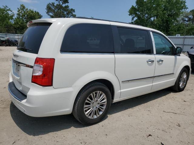 2C4RC1CG3DR711409 - 2013 CHRYSLER TOWN & COU TOURING L WHITE photo 3
