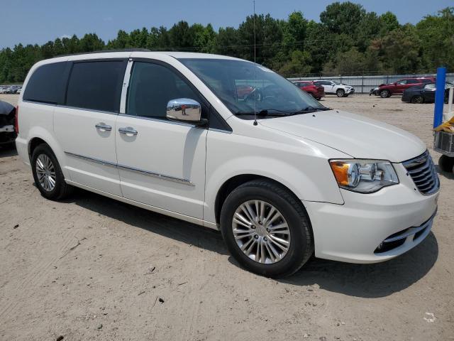 2C4RC1CG3DR711409 - 2013 CHRYSLER TOWN & COU TOURING L WHITE photo 4
