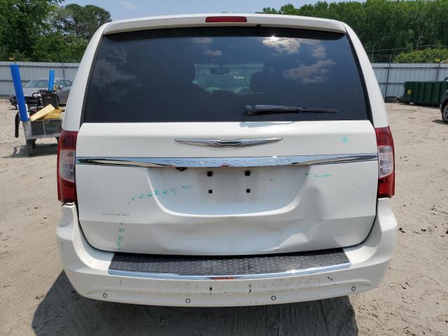 2C4RC1CG3DR711409 - 2013 CHRYSLER TOWN & COU TOURING L WHITE photo 6