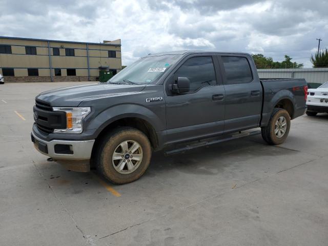 1FTEW1E57JFB80347 - 2018 FORD F150 SUPERCREW GRAY photo 1