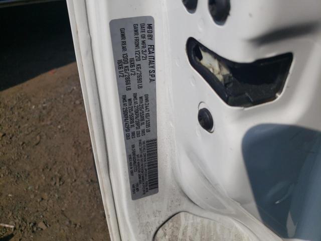 ZFBHRFAB3M6U27223 - 2021 RAM PROMASTER WHITE photo 14