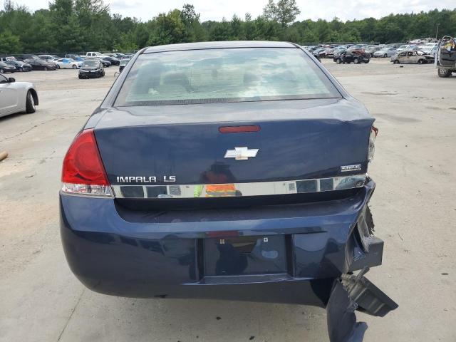 2G1WB55K179391177 - 2007 CHEVROLET IMPALA LS BLUE photo 6