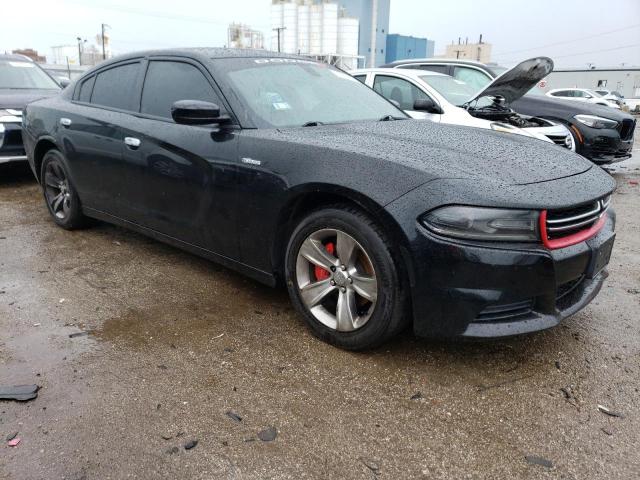 2C3CDXBG8FH738674 - 2015 DODGE CHARGER SE BLACK photo 4