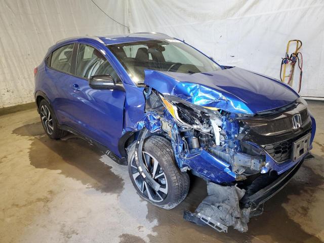 3CZRU6H19LM707380 - 2020 HONDA HR-V SPORT BLUE photo 4