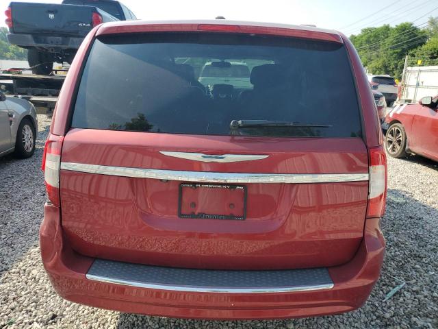 2C4RC1BG5GR112176 - 2016 CHRYSLER TOWN & COU TOURING RED photo 6