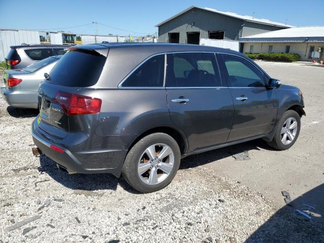 2HNYD2H37CH533815 - 2012 ACURA MDX TECHNOLOGY CHARCOAL photo 3