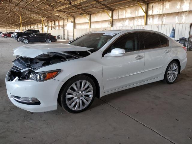 JH4KC1F93EC007296 - 2014 ACURA RLX ADVANCE WHITE photo 1