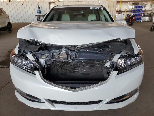 JH4KC1F93EC007296 - 2014 ACURA RLX ADVANCE WHITE photo 5