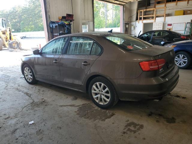 3VWD07AJ5FM317812 - 2015 VOLKSWAGEN JETTA SE BROWN photo 2