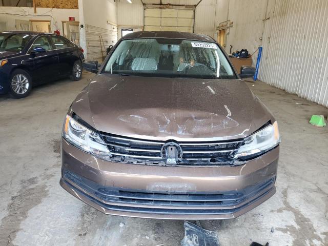 3VWD07AJ5FM317812 - 2015 VOLKSWAGEN JETTA SE BROWN photo 5