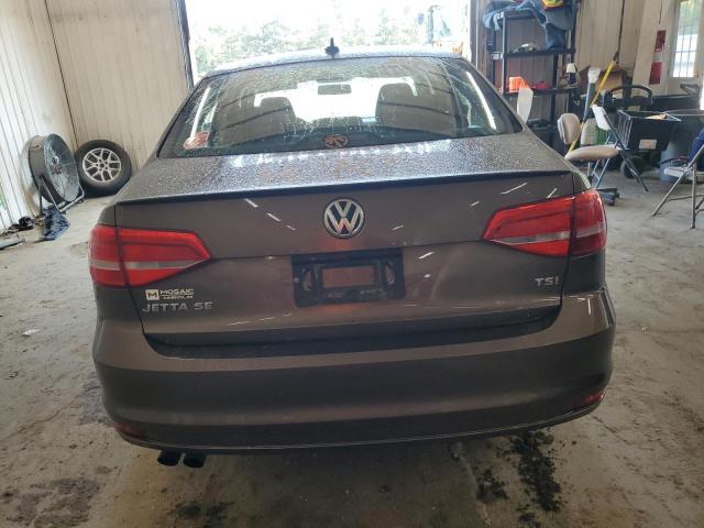 3VWD07AJ5FM317812 - 2015 VOLKSWAGEN JETTA SE BROWN photo 6