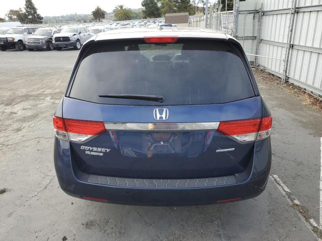 5FNRL5H32GB030638 - 2016 HONDA ODYSSEY SE BLUE photo 6