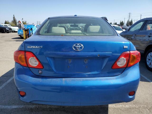 JTDBU4EE9AJ067961 - 2010 TOYOTA COROLLA BASE BLUE photo 6