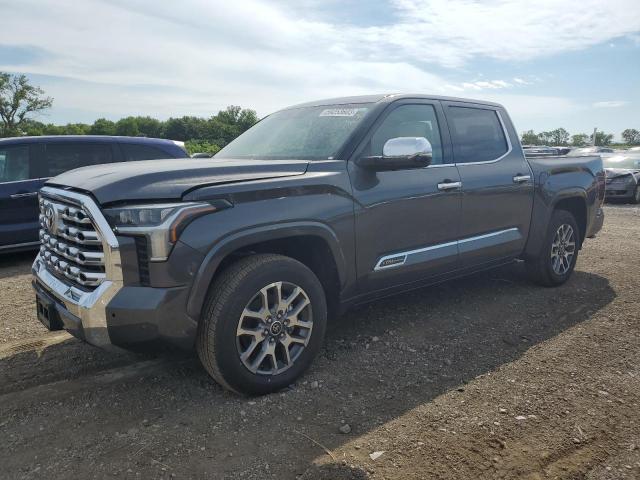 5TFMA5DB8NX029719 - 2022 TOYOTA TUNDRA CREWMAX PLATINUM Grau Foto 1