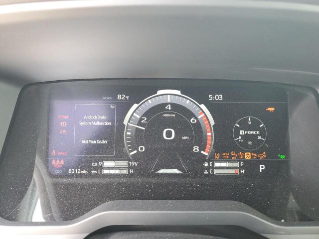 5TFMA5DB8NX029719 - 2022 TOYOTA TUNDRA CREWMAX PLATINUM Grau Foto 9