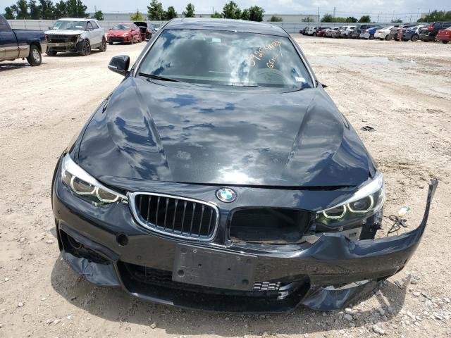 WBA4J1C52KBM18334 - 2019 BMW 430I GRAN COUPE BLACK photo 5