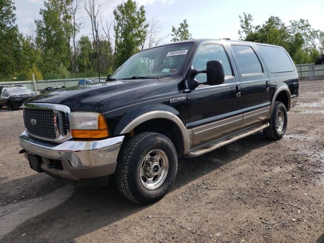 1FMNU43S81EC54764 - 2001 FORD EXCURSION LIMITED BLACK photo 1