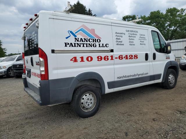 3C6TRVAG9HE526939 - 2017 RAM PROMASTER 1500 STANDARD WHITE photo 3