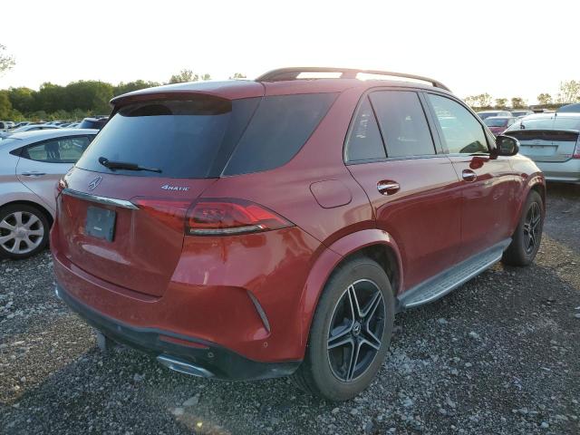 4JGFB4KE0LA048998 - 2020 MERCEDES-BENZ GLE 350 4MATIC RED photo 4