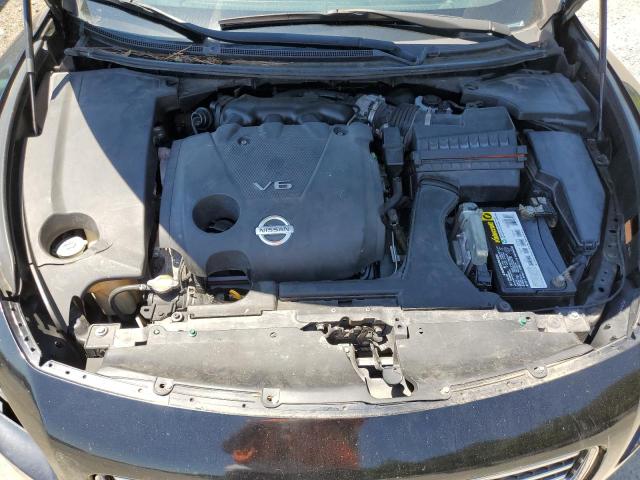 1N4AA51E09C839334 - 2009 NISSAN MAXIMA S BLACK photo 11