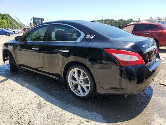 1N4AA51E09C839334 - 2009 NISSAN MAXIMA S BLACK photo 2