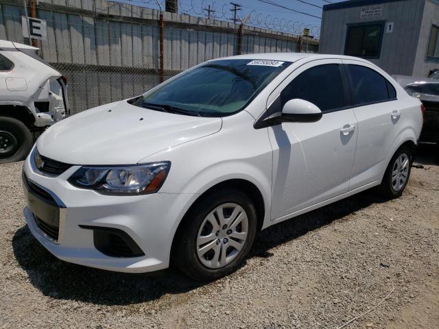 1G1JB5SH9J4115522 - 2018 CHEVROLET SONIC LS WHITE photo 1