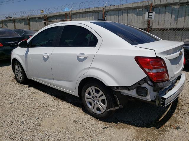 1G1JB5SH9J4115522 - 2018 CHEVROLET SONIC LS WHITE photo 2