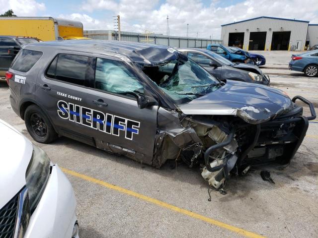 1FM5K8ARXGGC91826 - 2016 FORD EXPLORER POLICE INTERCEPTOR 灰色 照片 4