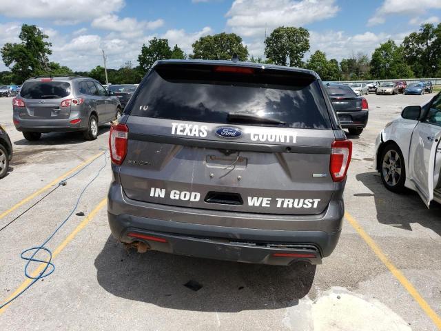 1FM5K8ARXGGC91826 - 2016 FORD EXPLORER POLICE INTERCEPTOR 灰色 照片 6