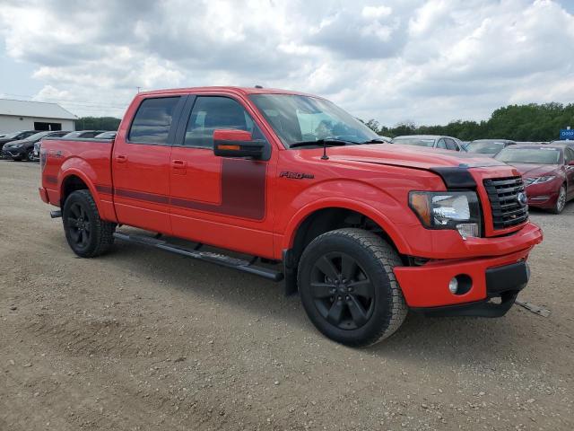 1FTFW1ET8CFC96954 - 2012 FORD F-150 SUPERCREW RED photo 4
