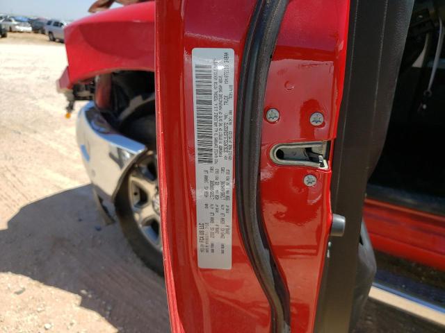 3C6UR5DL5JG303272 - 2018 RAM 2500 SLT წითელი ფოტო 12