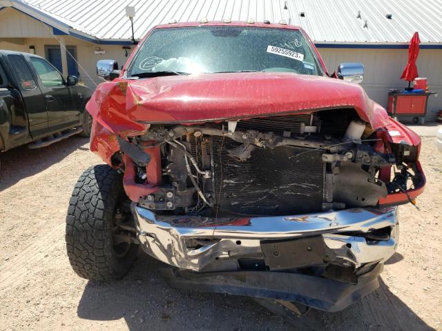 3C6UR5DL5JG303272 - 2018 RAM 2500 SLT წითელი ფოტო 5