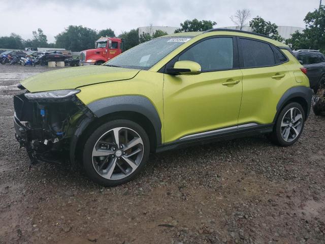 KM8K5CA50LU497680 - 2020 HYUNDAI KONA ULTIMATE GREEN photo 1