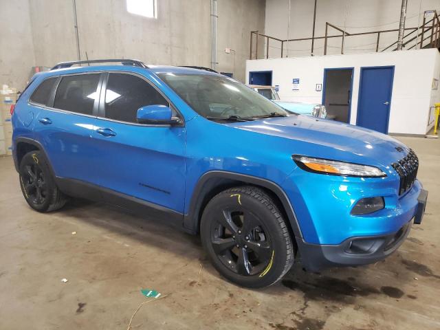 1C4PJMDXXJD547314 - 2018 JEEP CHEROKEE LIMITED BLUE photo 4