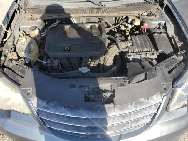 1C3CC4FB4AN135284 - 2010 CHRYSLER SEBRING TOURING GRAY photo 11