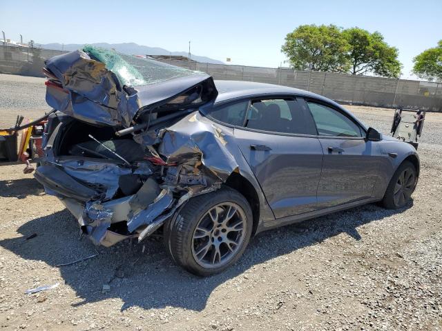 5YJSA1E56MF428128 - 2021 TESLA MODEL S CHARCOAL photo 3