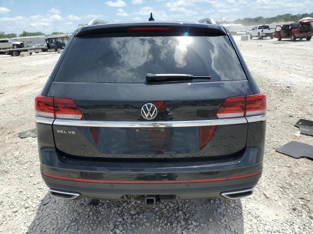 1V2ER2CA6MC601346 - 2021 VOLKSWAGEN ATLAS SEL BLACK photo 6