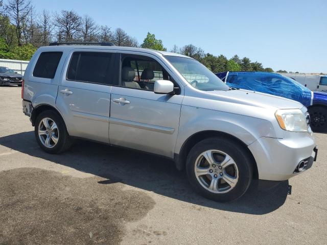 5FNYF4H56CB069239 - 2012 HONDA PILOT EXL SILVER photo 4