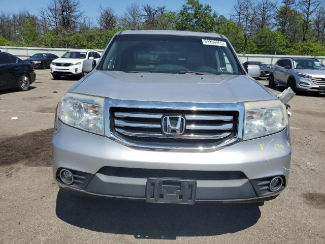 5FNYF4H56CB069239 - 2012 HONDA PILOT EXL SILVER photo 5