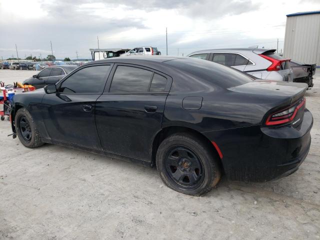 2C3CDXAT9GH281793 - 2016 DODGE CHARGER POLICE BLACK photo 2