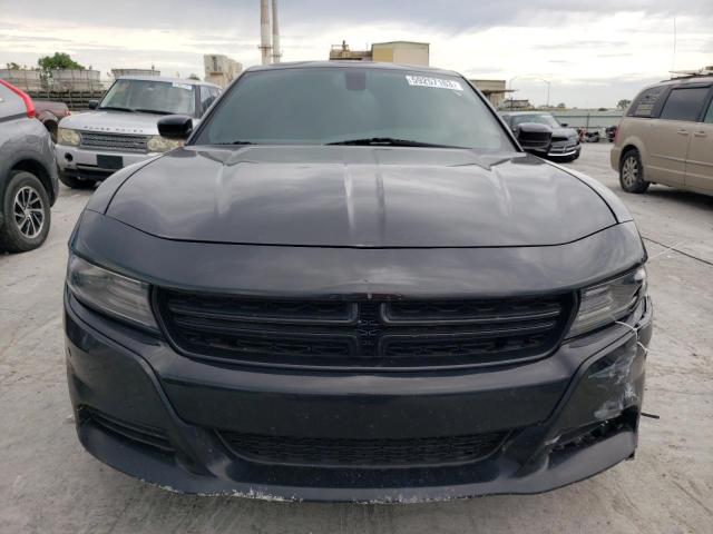 2C3CDXAT9GH281793 - 2016 DODGE CHARGER POLICE BLACK photo 5