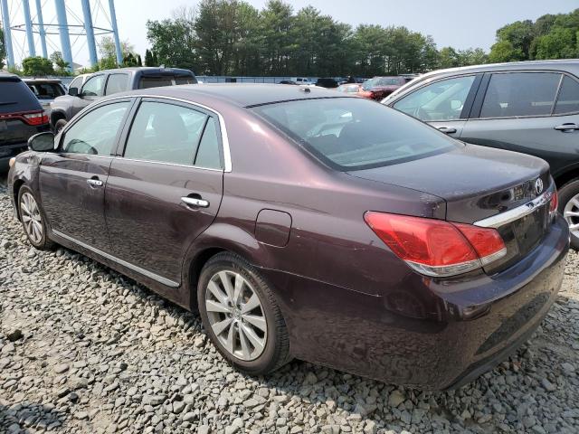 4T1BK3DB9BU411386 - 2011 TOYOTA AVALON BASE BURGUNDY photo 2