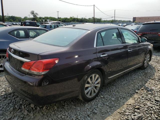 4T1BK3DB9BU411386 - 2011 TOYOTA AVALON BASE BURGUNDY photo 3