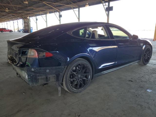 5YJSA1DP2DFP09068 - 2013 TESLA MODEL S Կապույտ լուսանկար 3